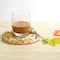 Vintiquewise Decorative Round 15'' Natural Woven Handmade Water Hyacinth Placemats, PK 4 QI004238-15 - alternate 3